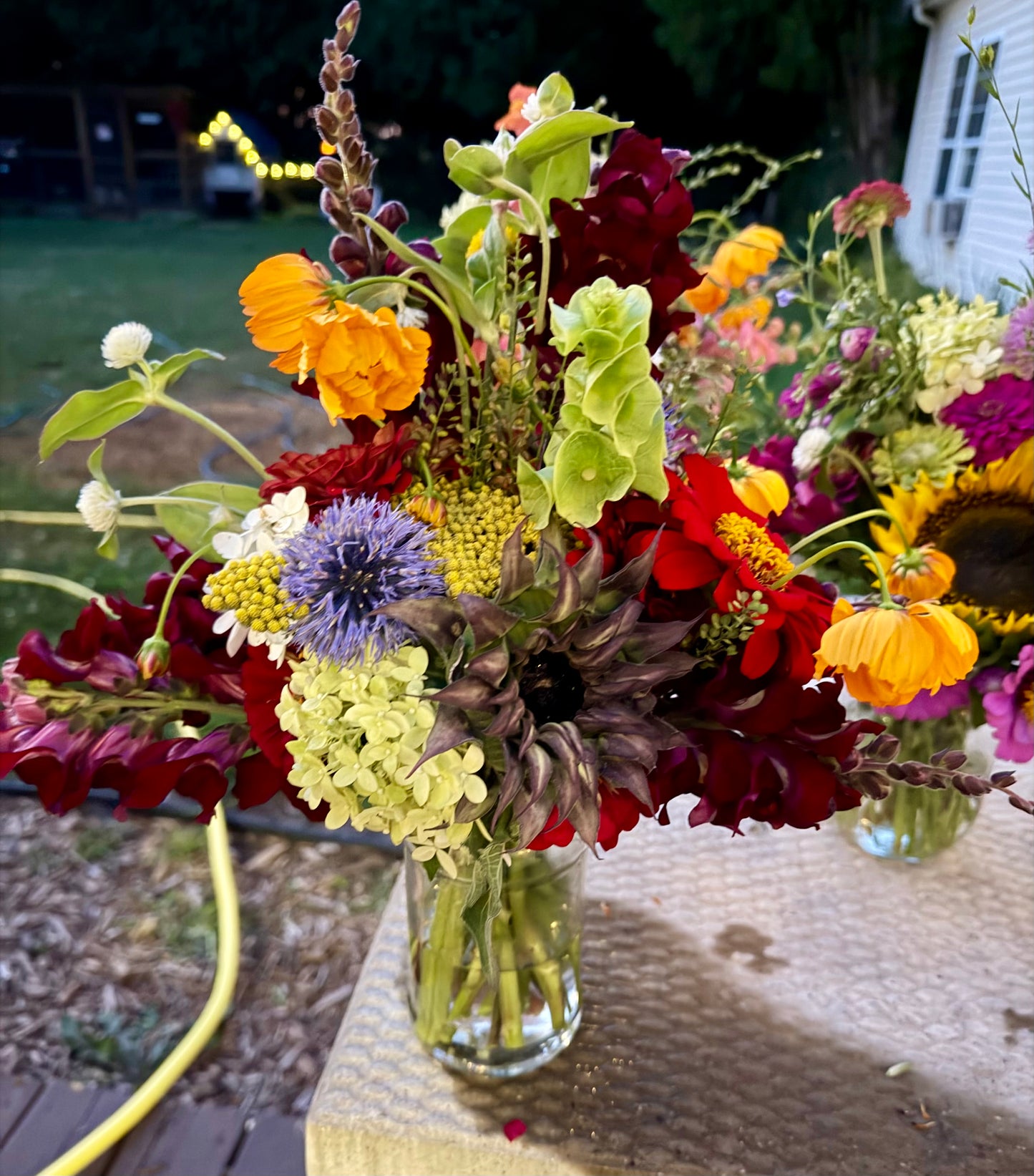 Large Mason Jar Bouquet