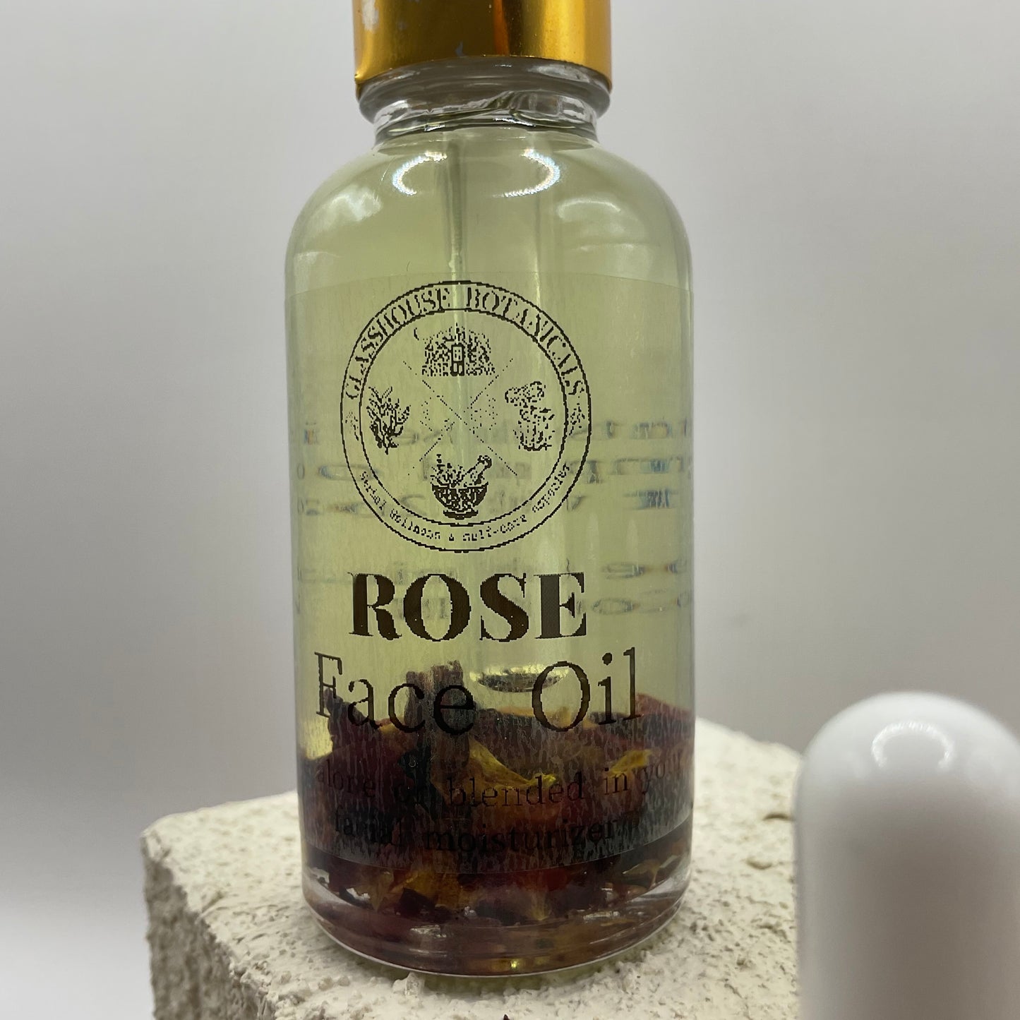 Face & Body Oil | Rose  Infused Oil for face, body, & scalp