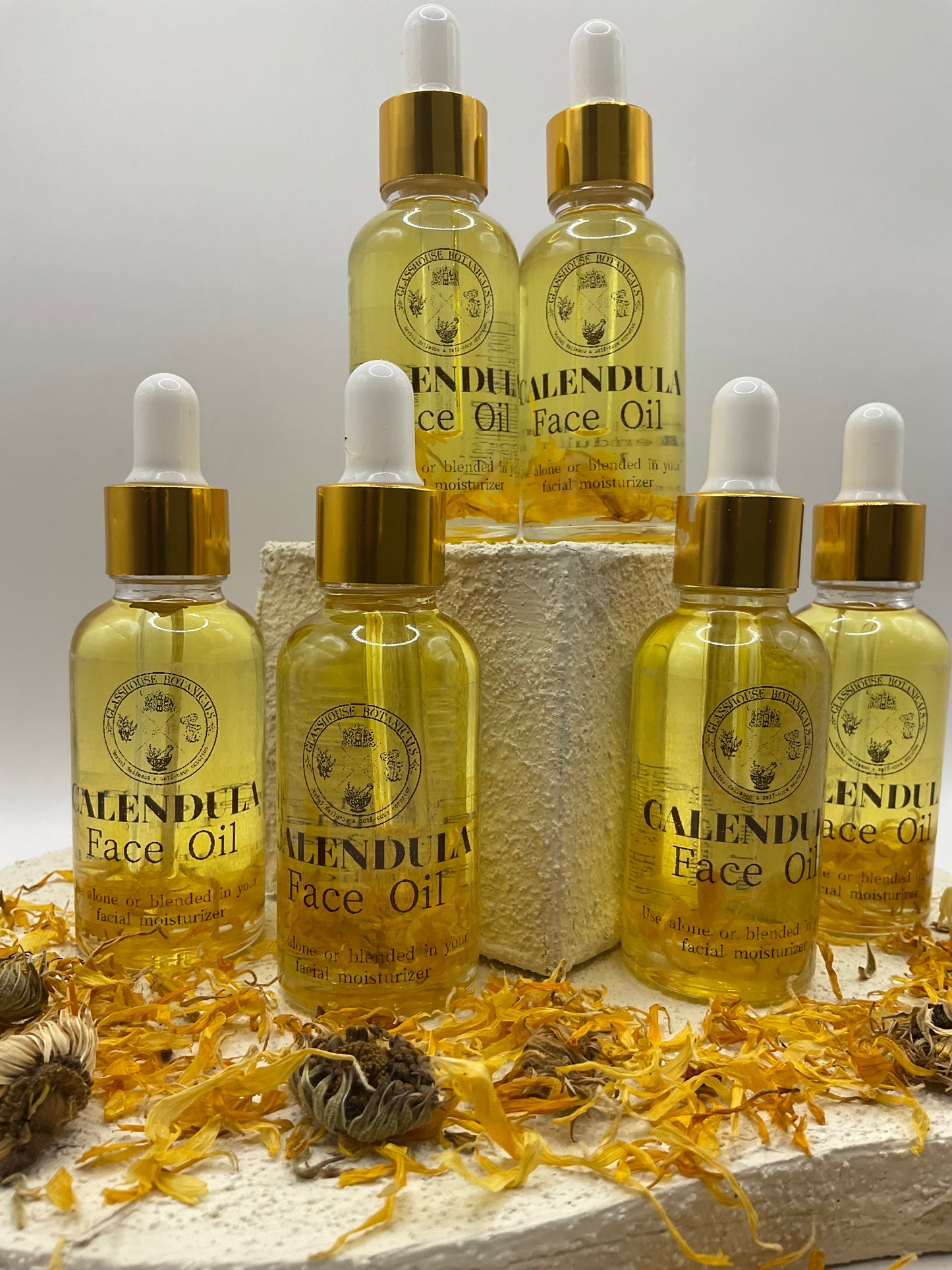 Face & Body Oil | Calendula Infused Oil for face, body, & scalp