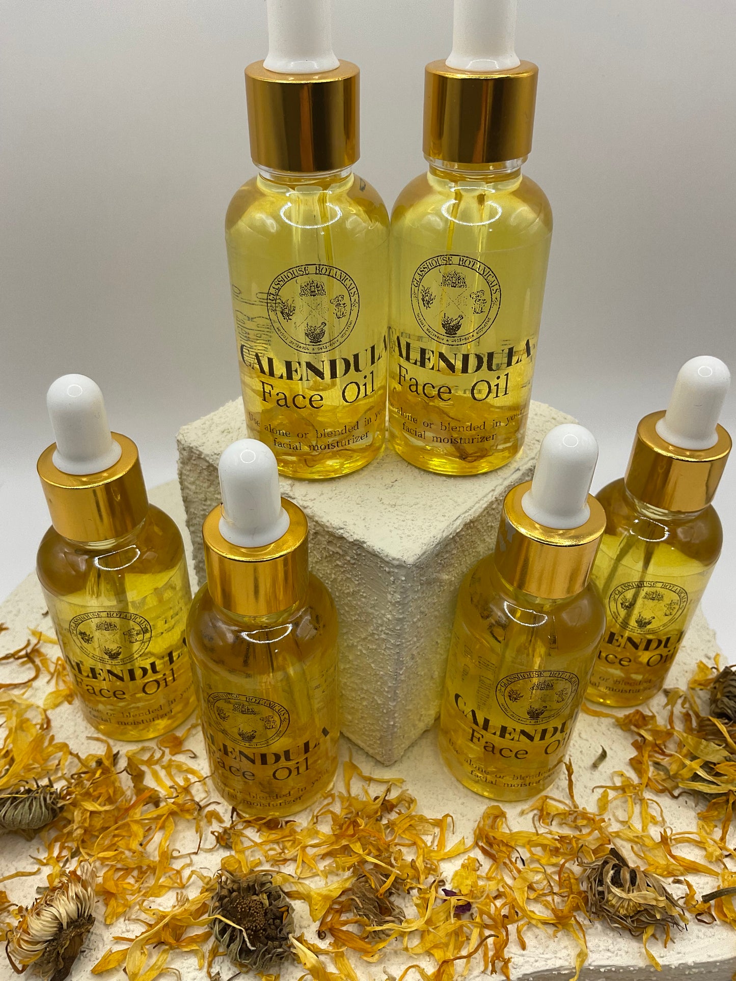 Face & Body Oil | Calendula Infused Oil for face, body, & scalp