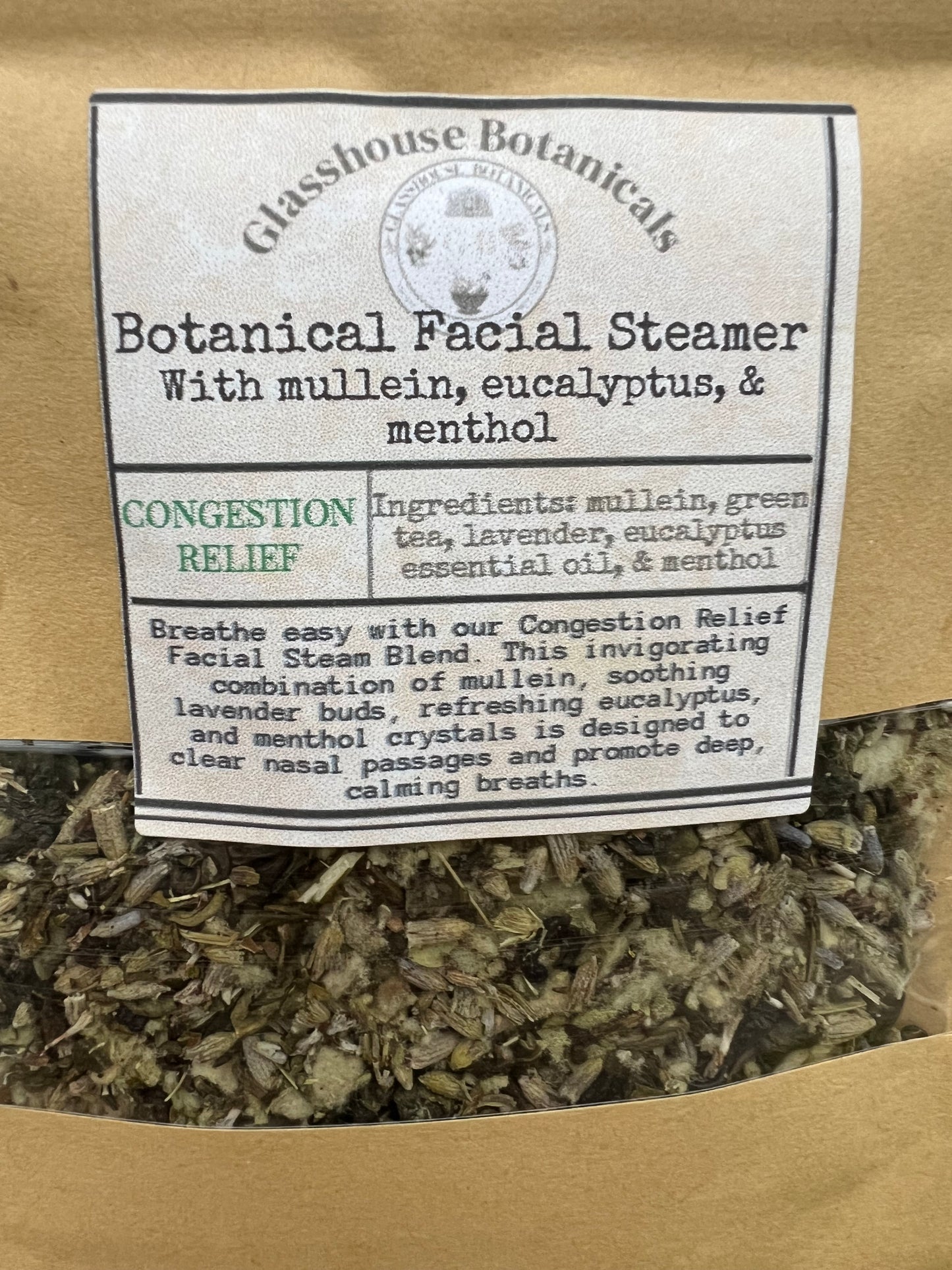 Botanical Facial Steamer, ENERGIZING BLEND with Sage, Rosemary, lemon, & lavender