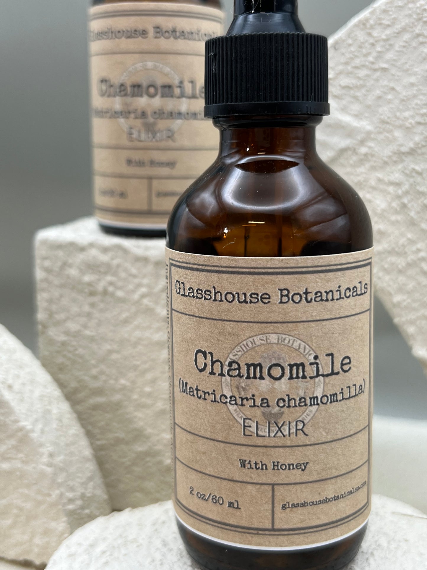 Chamomile Elixir (with raw honey)