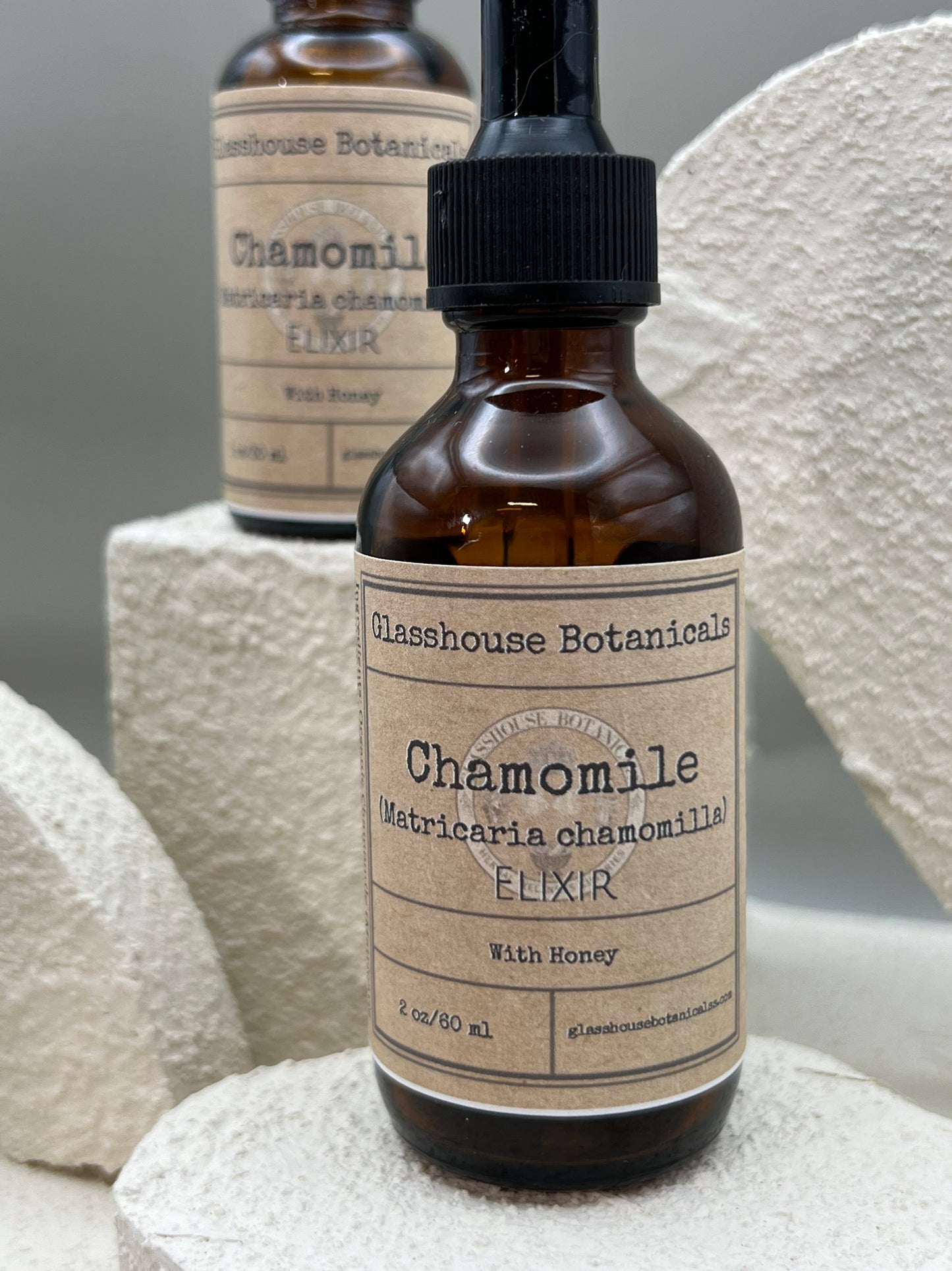 Chamomile Elixir (with raw honey)
