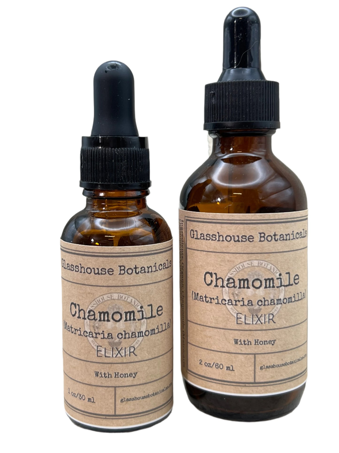 Chamomile Elixir (with raw honey)