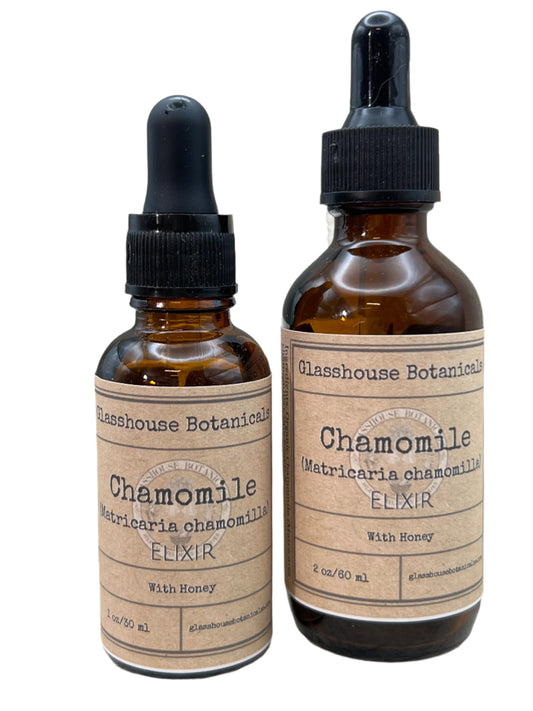 Chamomile Elixir (with raw honey)
