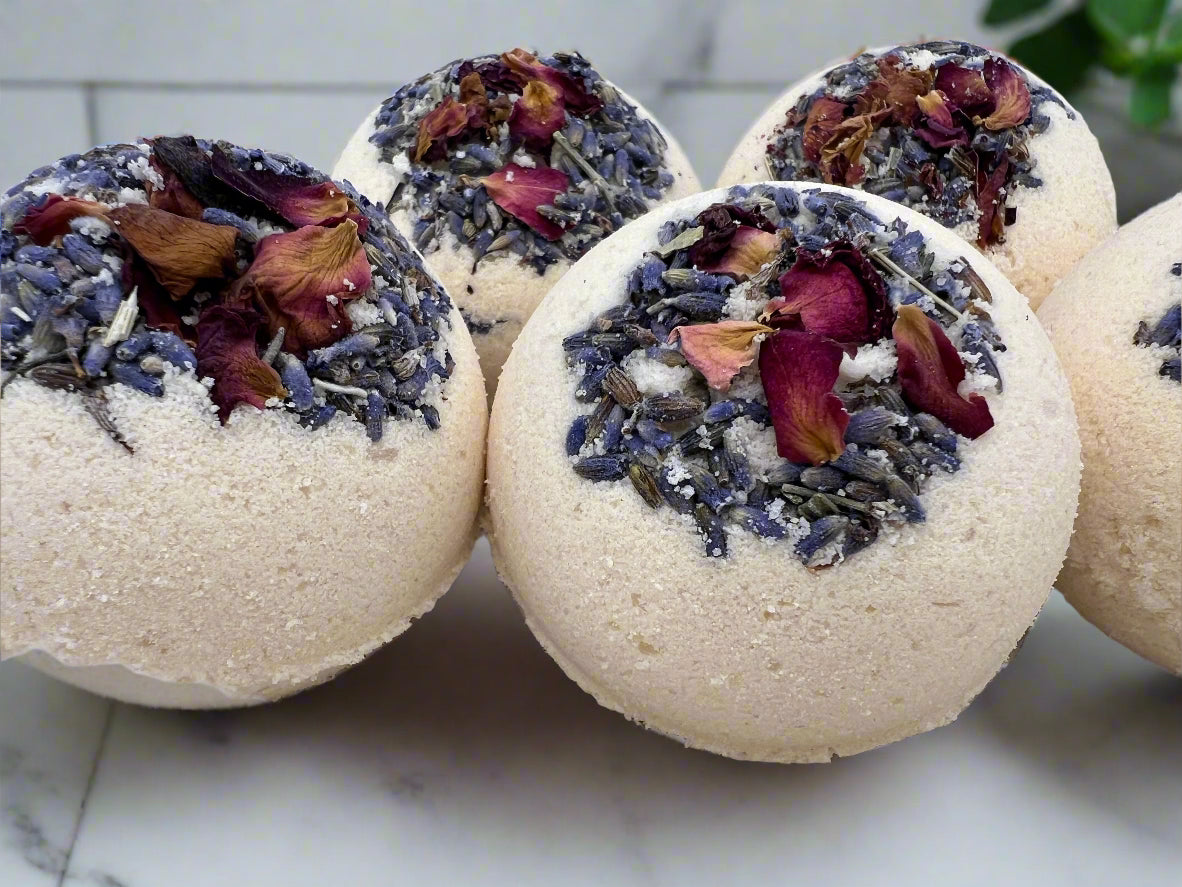 Bath Bomb | Lavender and Rose