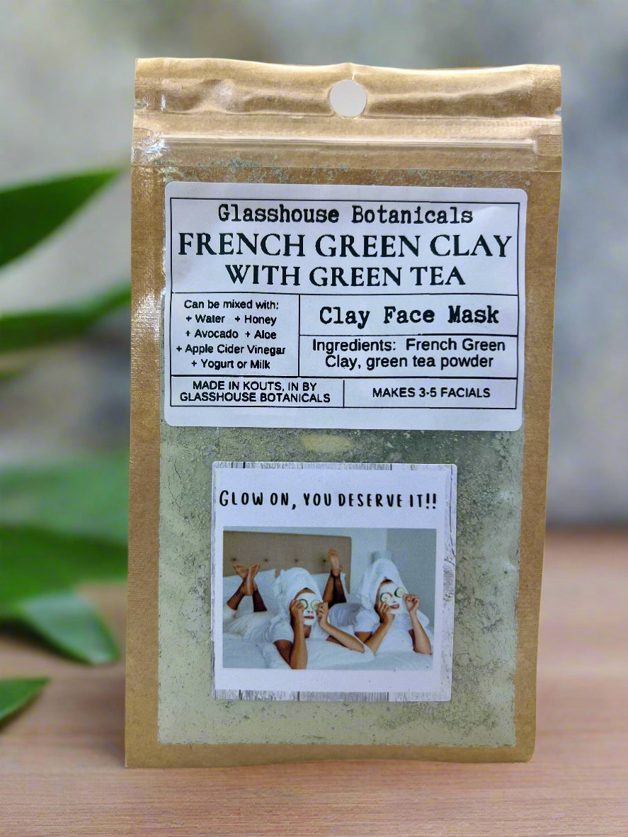 Facial | French Green Clay Face Mask With Green Tea