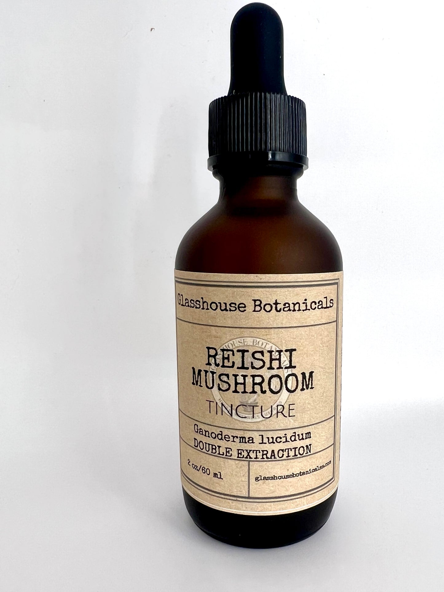 Reishi Mushroom Tincture, Dual extraction
