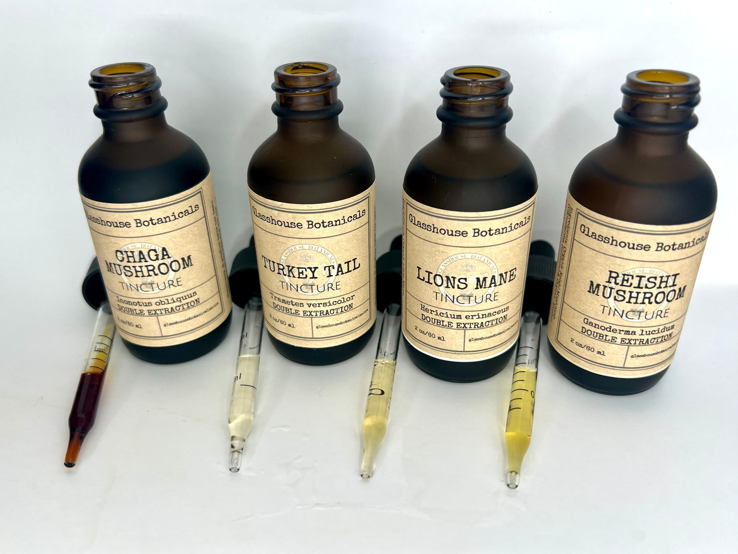 Chaga Mushroom Tincture, Dual extraction