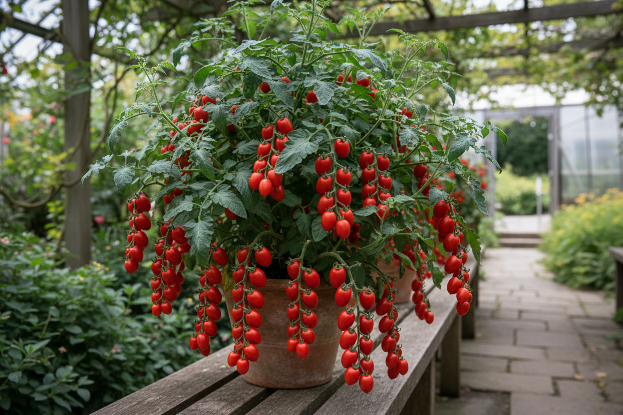 Principe Borghese Tomato Plant (great for sun-dried tomatoe)