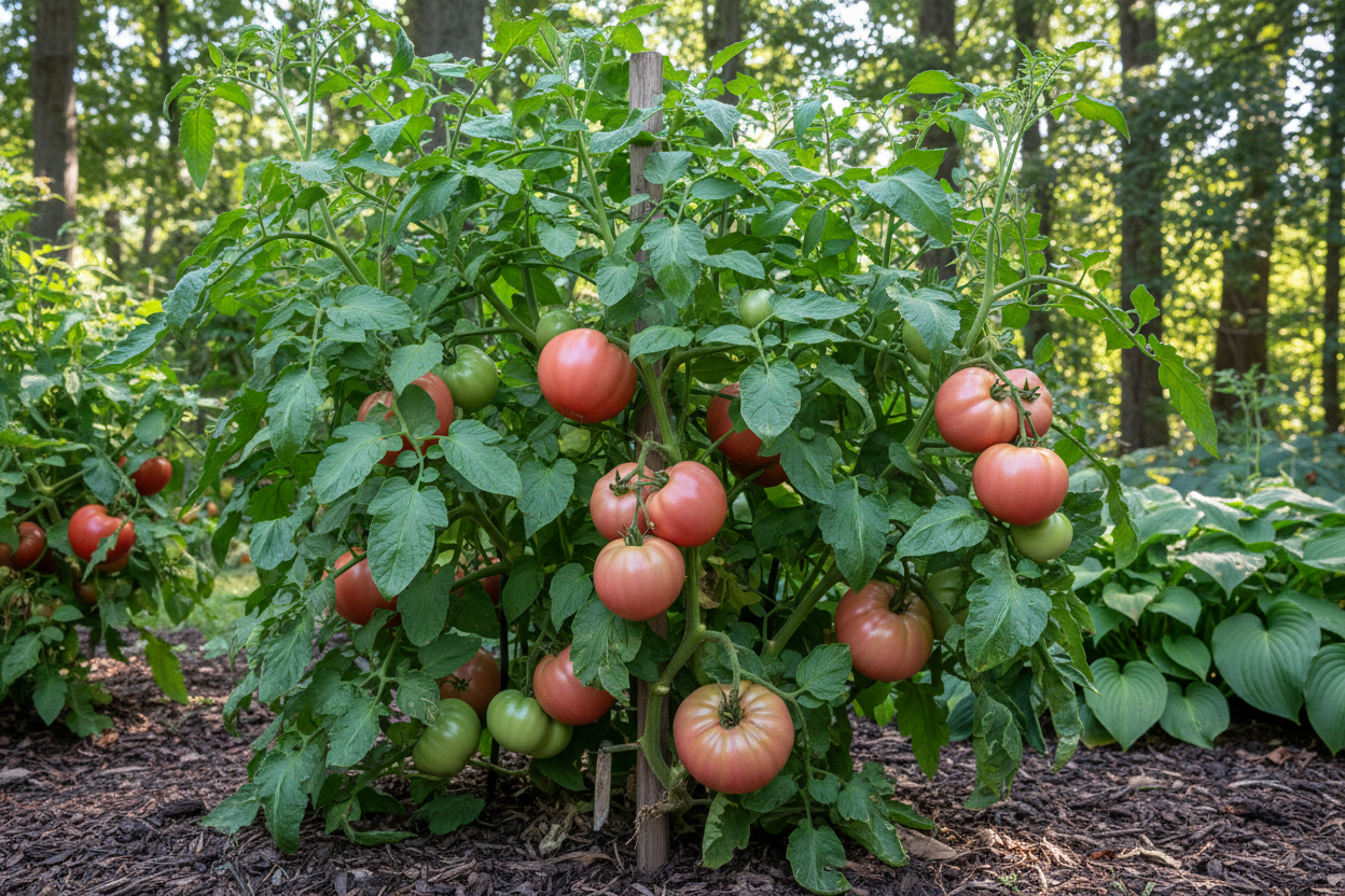 Bread & Salt (Ox Heart Pink) Tomato Plant