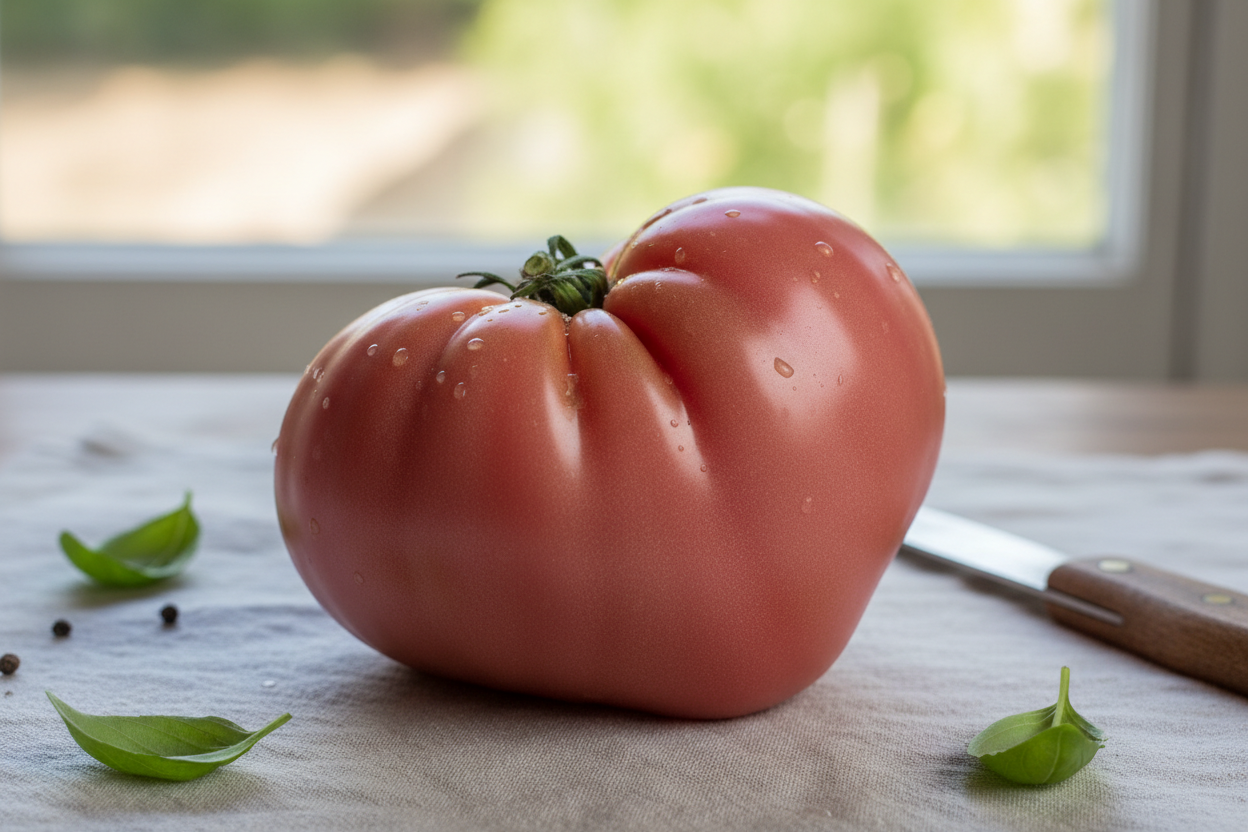 Bread & Salt (Ox Heart Pink) Tomato Plant