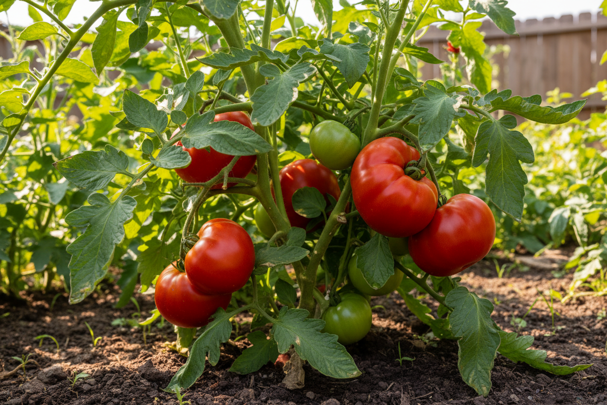 Giant Beefsteak Tomato Plant