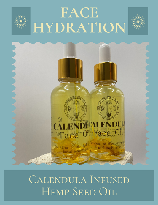 Face & Body Oil | Calendula Infused Oil for face, body, & scalp