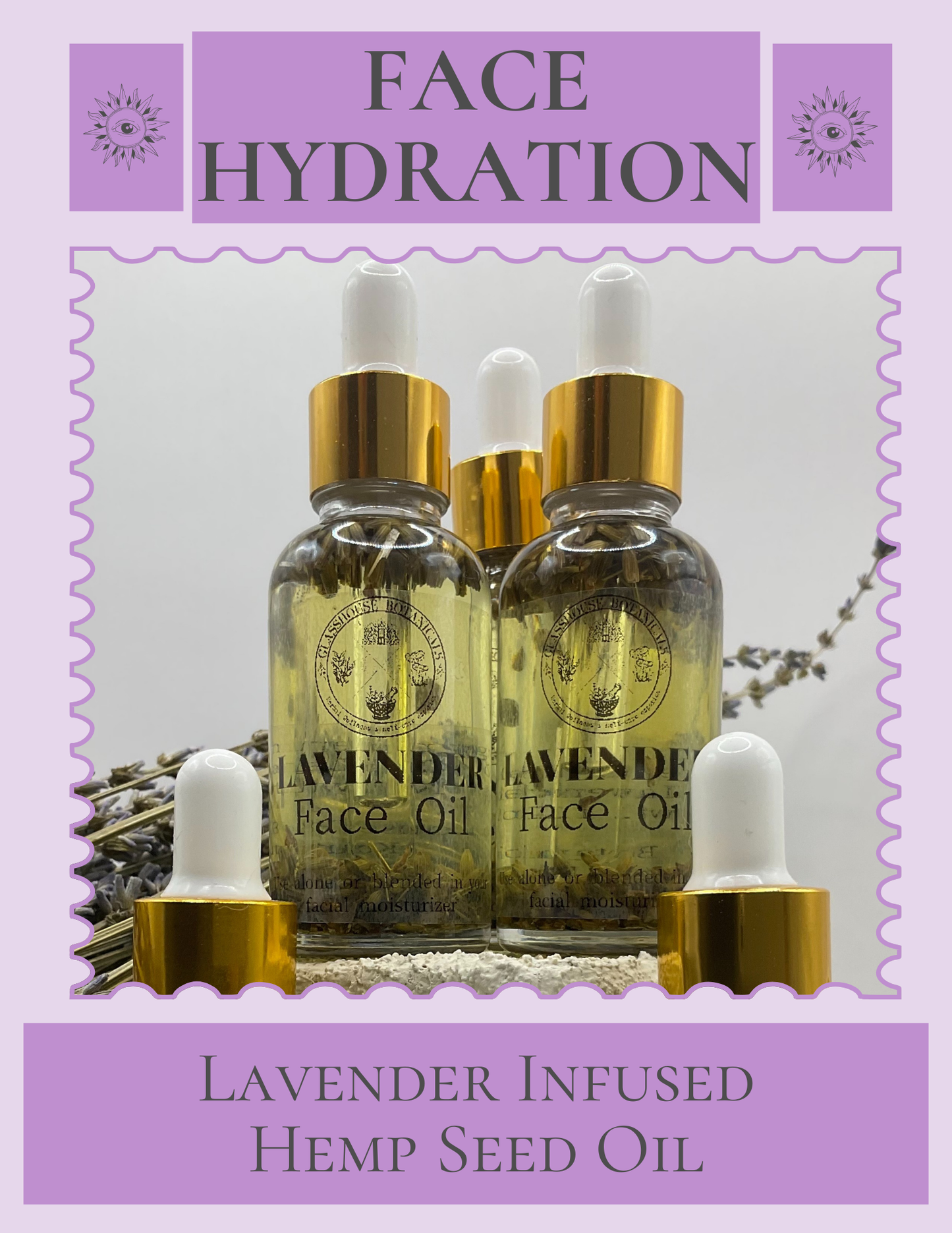 Face & Body Oil | Lavender Infused Face, Body, & Scalp Oil